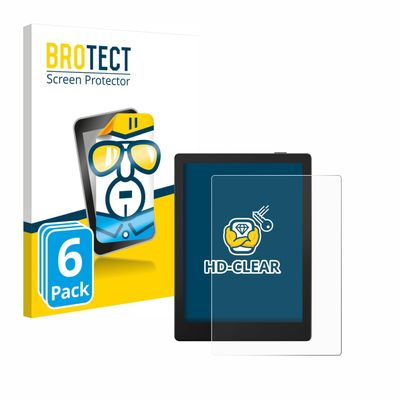 brotect Screen Protector Compatible with Onyx Boox Go 6 (6 Pack) - HD-Clear Protection Film