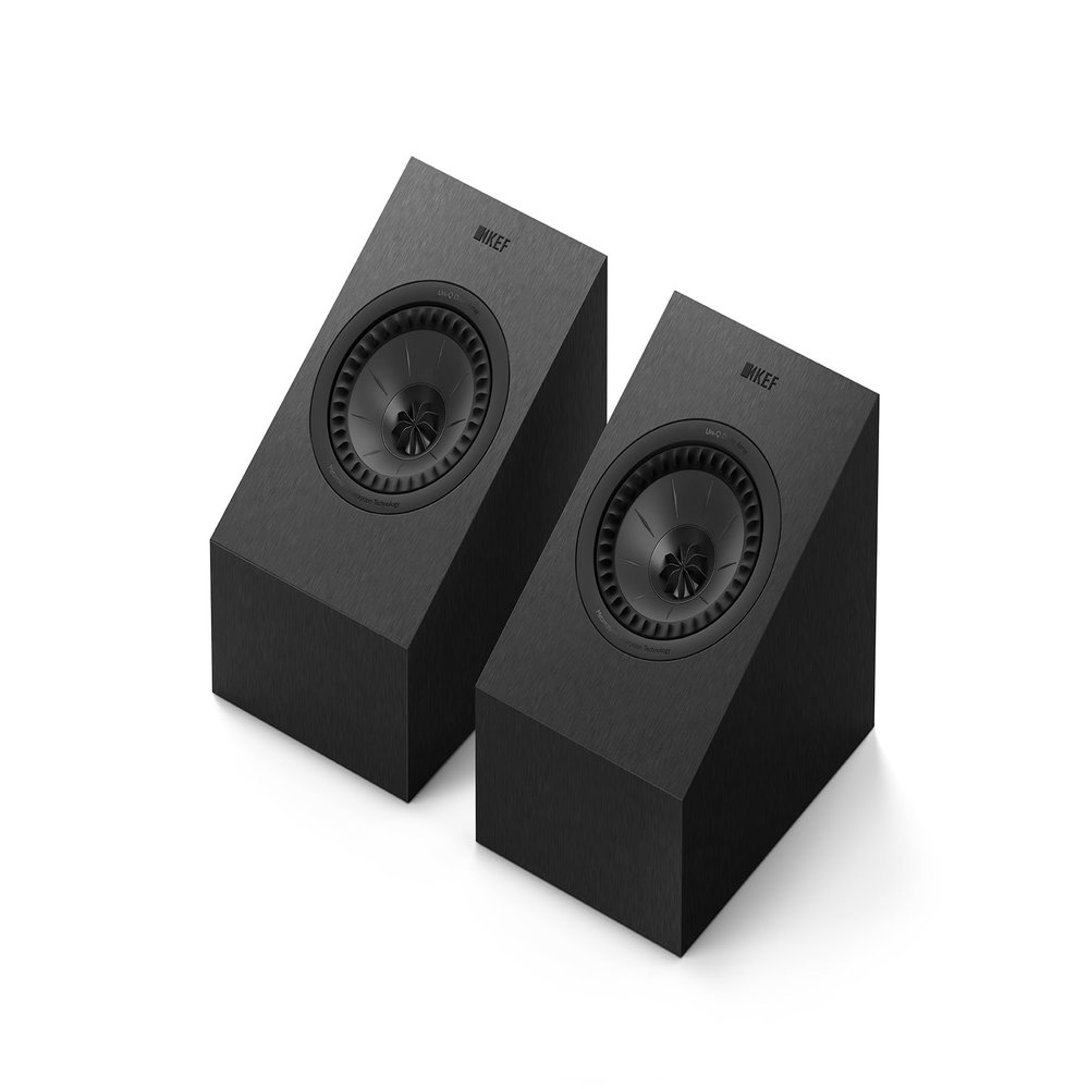 KEF Q8 Meta Dolby Amtos/Surround Speaker (Black, Pair)