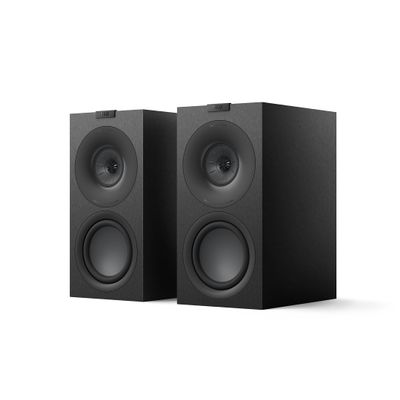 KEF Q Concerto Meta Three-Way Bookshelf Speaker - Pair (Black)