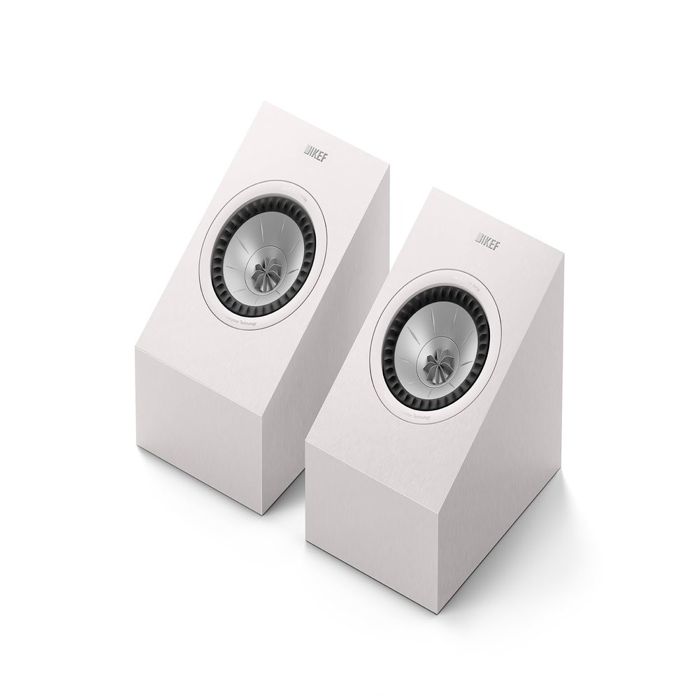 KEF Q8 Meta Dolby Amtos/Surround Speaker (White, Pair)