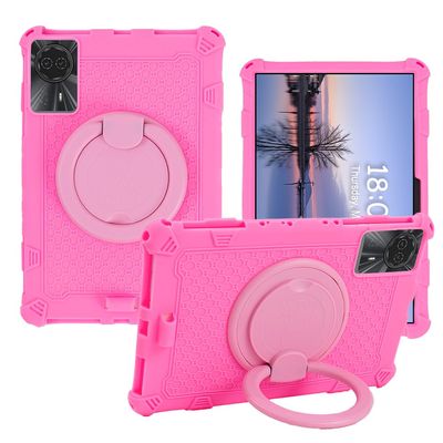 AKNICI Case for Blackview Tab 90 WiFi/Blackview Tab 90/DOOGEE T30SE/DOOGEE T30 PRO/TECLAST T50HD/Redmi Pad SE/Samsung Galaxy Tab S9 Tablet 11 Inch, 360 Rotating Adjustable Kickstand/Handle, Pink