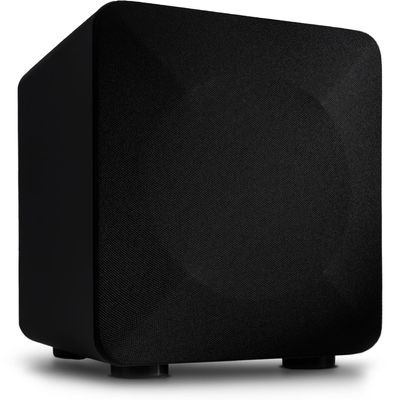 Audioengine S6 Powered Subwoofer - Mini 6 Inch 210 Watt Front-Firing TV Speaker for Music and Movie Lovers