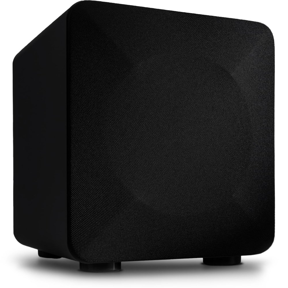 Audioengine S6 Powered Subwoofer - Mini 6 Inch 210 Watt Front-Firing TV Speaker for Music and Movie Lovers
