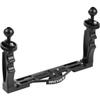 DiveVolk Underwater Camera Tray, Black, Screw Mount, Compatible with Various Camera Housings view 1