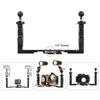 DiveVolk Underwater Camera Tray, Black, Screw Mount, Compatible with Various Camera Housings view 3