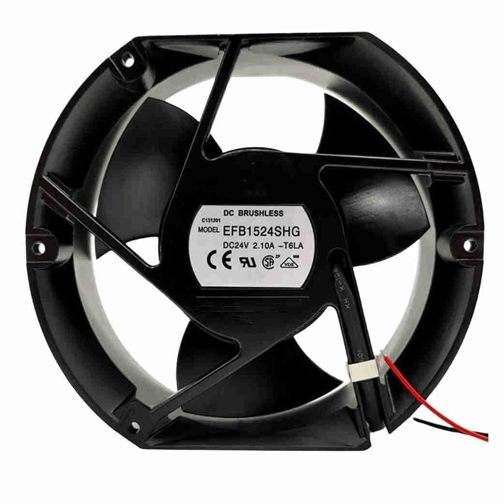 EFB1524SHG 172X150X51MM 24V 2.10A 2-Wire Cooling Fan