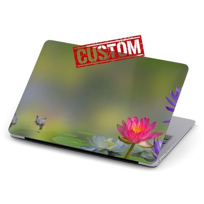 A case for MacBook Air - MacBook Air 15 A3114 A2941. Hard Plastic case - Beautiful Lotus Flower Scene Nature
