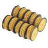 10Pcs Cable Identification Wire PVC Oil Proof Clear Markings Number Tube for Electronics Computers (1.5m) view 3