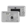 Digital Camera, 50MP Front and Rear Dual Lenses Camera, 2.4in TFT Screen HD Video Camera, Autofocus Compact Travel Camera for Vlogging (Silver) view 1