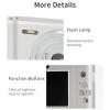 Digital Camera, 50MP Front and Rear Dual Lenses Camera, 2.4in TFT Screen HD Video Camera, Autofocus Compact Travel Camera for Vlogging (Silver) view 3