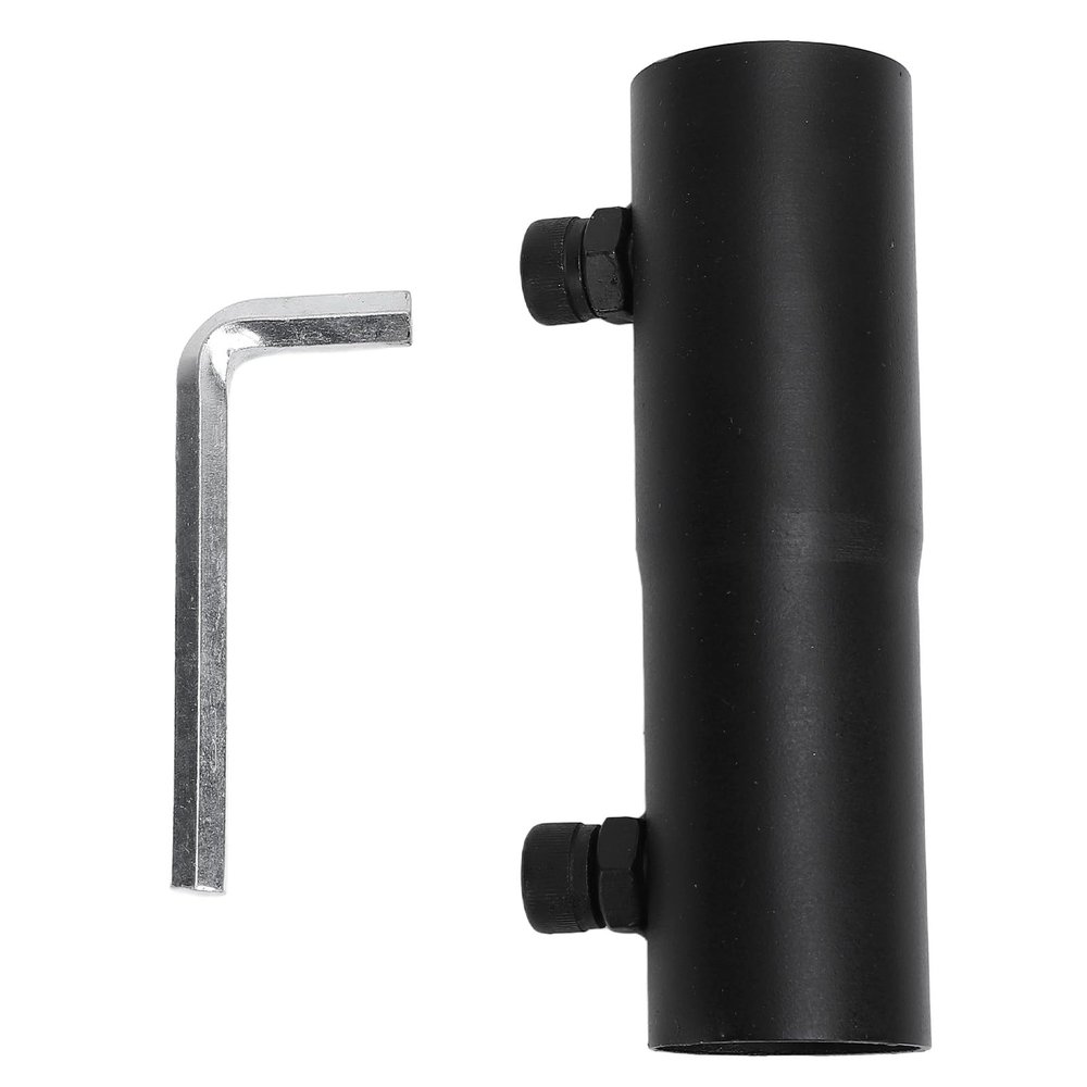 Eujgoov Pipe Adapter Aluminum Alloy Mount for Satellite Internet Pole Mount with Hex Wrench Tool