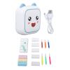 aqxreight Sticker Printer for Kids Thermal Device Compatible with Phones Portable Printer for Notes Photos Labels Journals view 3