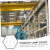 Levemolo Metal Wire Lampshade Frame for Diy Lamp Projects Sturdy Durable and Wear-resistant Light Shade Cover for Table and Pendant Lamps Home Cafe and Workshop Use view 2