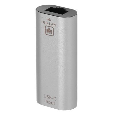 USB C to Ethernet Adapter, RJ45 Female to USB C Female Adapter, 1000Mbps USB C to Network Portable Converter, Compatible with/Android/OS X
