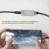 USB C to Ethernet Adapter, RJ45 Female to USB C Female Adapter, 1000Mbps USB C to Network Portable Converter, Compatible with/Android/OS X view 2