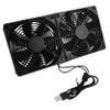 CONGARTENO Dual Usb Cooling Fans for Speed Quiet Easy Installation for Routers and Cases view 1