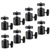 Vaguelly 8pcs Professional Camera Tripod Ball Head Mount Screw Ball Heads Tripod Easy Install Portable Metal Rotation for Photography Accessories view 1