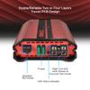 DS18 SXE-1500.1D SXE Class D Monoblock Car Amplifier 1 x 500 Watts RMS @ 1 Ohm 1500 Watts - Compact Amplifier with Remote Subwoofer Level Control (Red) view 4