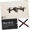 Abaodam 20pcs Cord Covers Wire Protection Covers Adhesive Plastic Wire Hiders for FPV Drones Tv Cord Concealer view 3