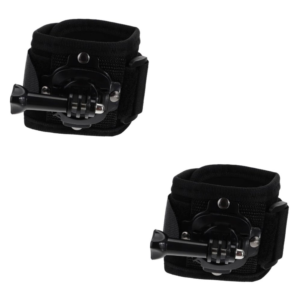 OSALADI 2pcs Rotating Wrist Strap for Comfortable and Sweat-Absorbent Camera Mount for Outdoor Sports Like Surfing Climbing and Skiing