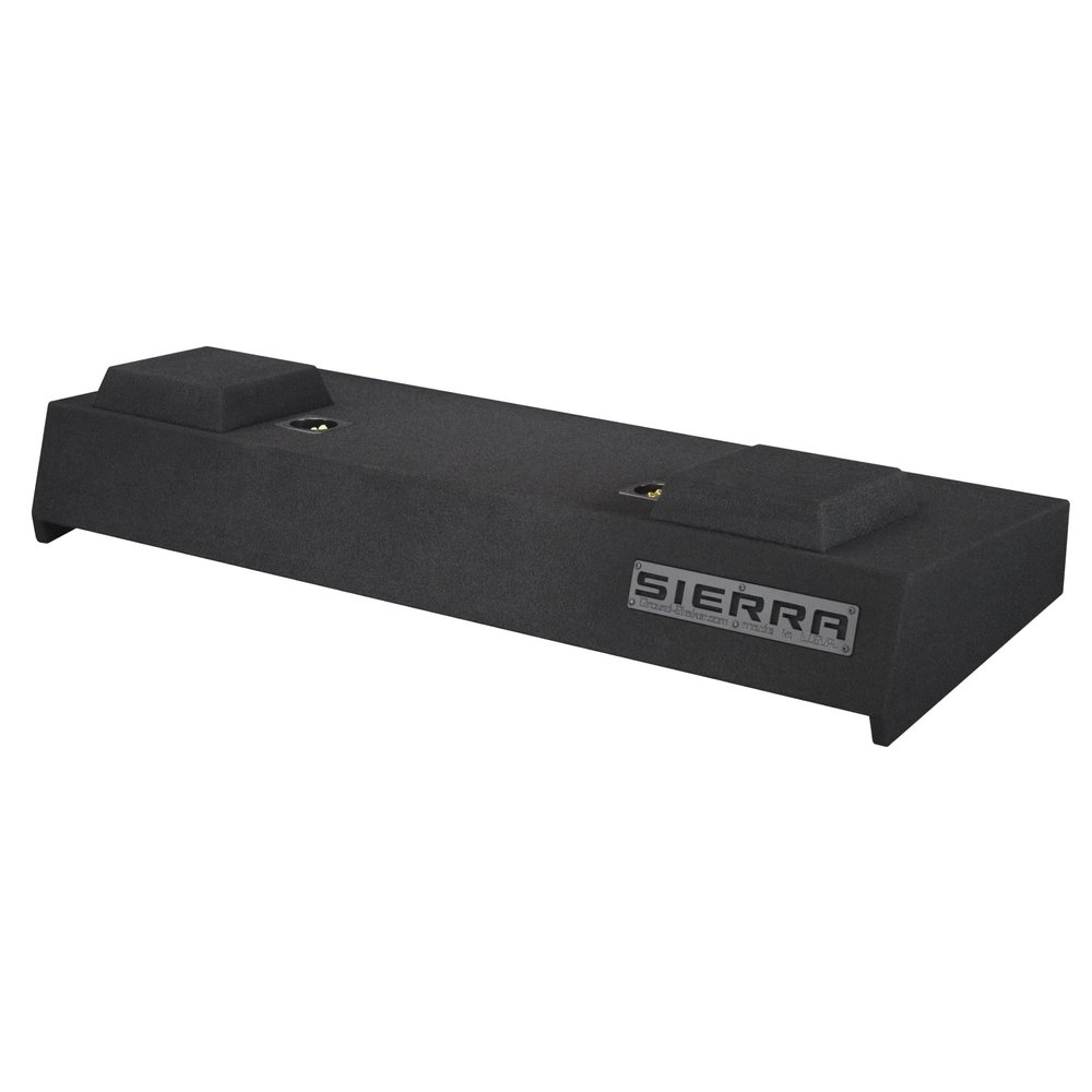 Sierra Crew-Cab 2007-2013 Dual Sealed Sub Box Subwoofer Enclosure (Solo BARIC, 8")