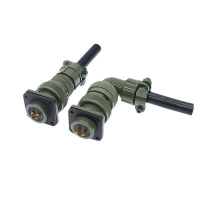 QXCIVR MS3106A 14S-7 14S-9 MIL-C Circular Connector MS3108 5015 MIL STD Head&Outlet 3102A Military Specification Connectors(Head 3108 14-7P)