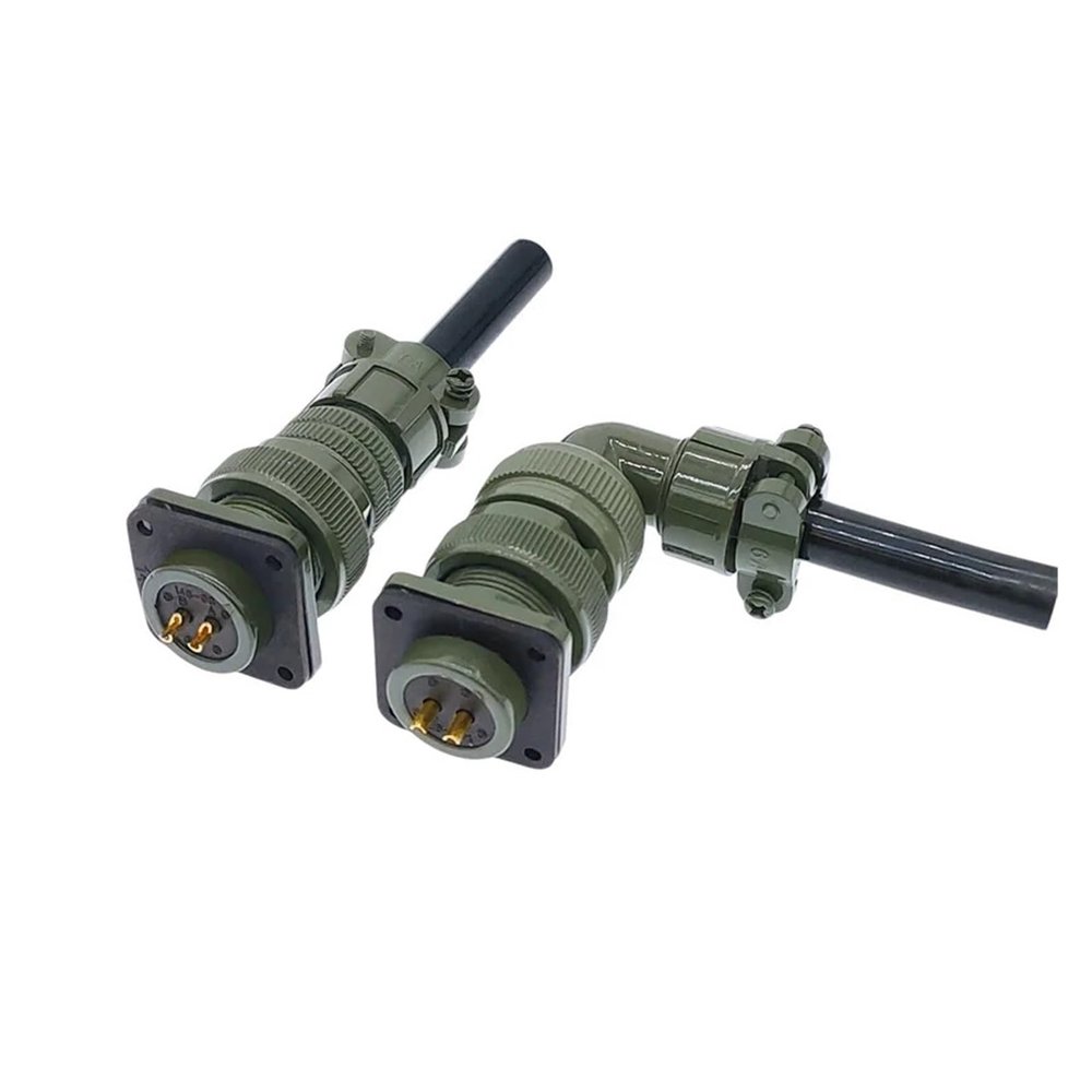 QXCIVR MS3106A 14S-7 14S-9 MIL-C Circular Connector MS3108 5015 MIL STD Head&Outlet 3102A Military Specification Connectors(Head 3108 14-7P)