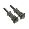 QXCIVR MS3106A 14S-7 14S-9 MIL-C Circular Connector MS3108 5015 MIL STD Head&Outlet 3102A Military Specification Connectors(Head 3108 14-7P) view 4