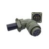 QXCIVR Military Specification Connector 5015 MIL-C 24-5 24-10 24-11 Circular Connectors MIL STD Head&Outlet MS3102A MS3106A MS3108A(Outlet 3102 24-5S) view 3