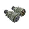 QXCIVR 32-17 MIL-C Military Specification Connectors 4 Pin Circular Connector 5015 MIL STD MS3102A MS3106A MS3108A Head Outlet(Outlet 3012 32-17P) view 3