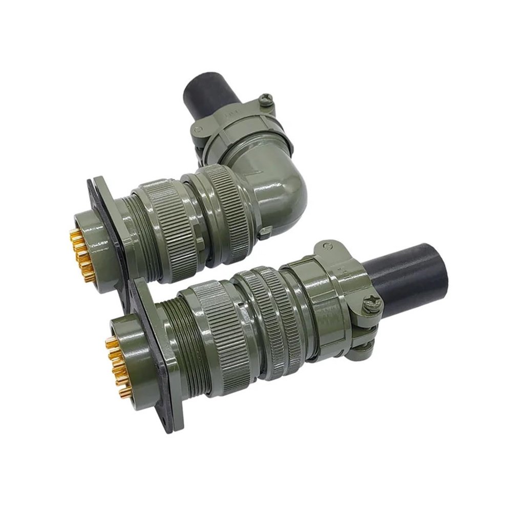 QXCIVR 24-7 24-28 Military Specification Connector MIL STD 5015 MIL-C Circular Connectors MS3102 Outlet MS3106 MS3108 Head(Outlet 3102 24-28S)