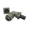 QXCIVR 24-7 24-28 Military Specification Connector MIL STD 5015 MIL-C Circular Connectors MS3102 Outlet MS3106 MS3108 Head(Outlet 3102 24-28S) view 3