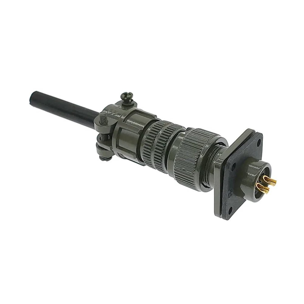 QXCIVR MS3106A 10SL-3 10SL-4 MIL-C 5015 Circular Connector MS3108 MIL STD Head&Outlet 3102A Military Specification Connectors(Outlet 3012 10SL-4S)