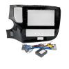 KONGDSDM Car Radio Panel Car Radio Frame 9/10.1 Inch 2 Din Stereo Panel Fit for Mitsubishi Outlander 2014-2019 Android Audio Cover Trim Kit Face Bezel Durable(10.1INCH LHD B,Frame with Cabel) view 2