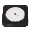 CD Player, Portable BT5.0 CD Player, Remote Control Protective Cover Design, 2 Modes Wall Mount CD Player with Speakers (Black) view 1