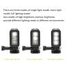 Compact Lightweight Underwater Fill, Diving Fill Light, for 4 Sports Camera view 2