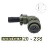 QXCIVR MIL STD 5015 Military Specification Connector MS3108A MS3106A MS3102A Head&Outlet 20-23 20-19 20-4 MIL-C Circular Connectors(Head 3108 20-23S) view 2