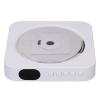 CD Player, Portable BT5.0 CD Player, Remote Control Protective Cover Design, 2 Modes Wall Mount CD Player with Speakers (White) view 1