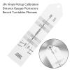 Pickup Calibration Distance Gauges Protractors Record for Vinyls Turntables Phonograph Phonoes Cartridge Styluses Alignment view 3