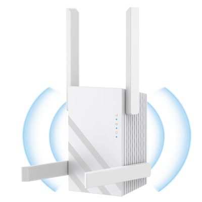 2025 WiFi Extender Signal Booster, WiFi Repeater Dual Band 5GHz/2.4GHz, 1200Mbps WiFi Booster with Ethernet Port Compatible for More Devices