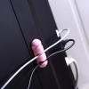 2PCS Cable Holder Clips, Cable Organizer Cord Organizer Cable Management Adhesive Charging Cord Organizer for Computer Desktop Home Office (Pink) view 3