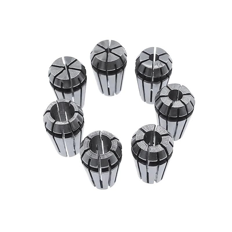 PGMTDEFXJO 5PCS ER11 Spring Chuck 1/2/3/4/5/6/7mm Spring Collet Tool Holder for CNC Engraving Machine&milling Lathe 1/4 1/8 Collet(7mm)
