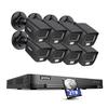 ANNKE 32CH 3K Security Camera System, 32 Channel 3K Lite H.265+ Surveillance DVR with AI Motion Detection, 8X 3K 5MP Analog Bullet Cameras, Smart Color Night Vision, Built-in Mic, IP67, 2TB HDD view 1