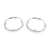 Cnfang4 ABS Plastic Rear Speaker Grill Trim Cover Mesh Chrome For Harley for Touring Electra Glide Classic/Standard Motorbike view 1