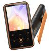 AGPTEK 64GB MP3 Player with Clip, 1.8 inch Bluetooth 5.3 Music Player with FM Radio, Voice Recorder for Sport Running, Supports up to 128GB TF Card, Model: M2, Orange view 1