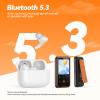 AGPTEK 64GB MP3 Player with Clip, 1.8 inch Bluetooth 5.3 Music Player with FM Radio, Voice Recorder for Sport Running, Supports up to 128GB TF Card, Model: M2, Orange view 4