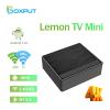 Lemon TV Mini Android TV Box, 4K HD Smart TV Box Small Box with Dual WiFi Built-in Casting App Ultra-Portable Compact Design Streaming Device(Including BT 5.4 Remote) view 2