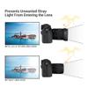 JJC Metal Square Lens Hood Shade for Fuji Fujifilm XF 16-50mm f/2.8-4.8 R LM WR Lens on Fujifilm X-T5 X-T50 XT5 XT50 Camera, for Fuji Fujinon XF 33mm F1.4 R LM WR, with Protective Hood Cap view 2