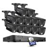 ANNKE 32CH 3K Security Camera System, 32 Channel 3K Lite H.265+ Surveillance DVR with AI Motion Detection, 12x 3K 5MP Analog Bullet Cameras, Smart Color Night Vision, Built-in Mic, IP67, 3TB HDD view 1