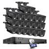 ANNKE 32CH 3K Security Camera System, 32 Channel 3K Lite H.265+ Surveillance DVR with AI Motion Detection, 20x 3K 5MP Analog Bullet Cameras, Smart Color Night Vision, Built-in Mic, IP67, 4TB HDD view 1